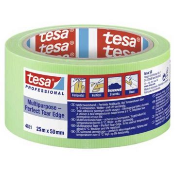 FITA ADESIVA TECIDO MULTIUSOS 50MMX25MTS VERDE TESA 4621 - 0229.242
