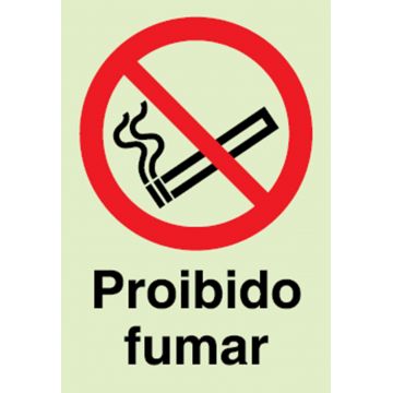 PLACA SINALIZADORA PROIBIDO FUMAR - 0529.96