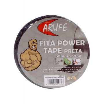 FITA POWER TAPE 50MM X 10MTS PRETA - 0229.164