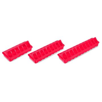 COMEDOURO PLASTICO COM BARRA 40CM 1ªIDADE - 0453.36