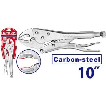 ALICATE PRESSAO CARB.10"P.CURVA - 0100.023