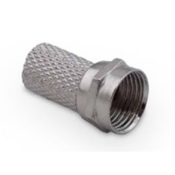 CONECTOR ALUMINIO MACHO P/CABO COAXIAL - 0824.03