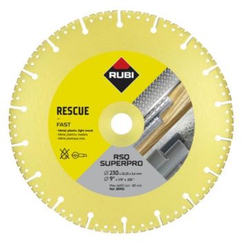 RUBI DISCO DIAM.RESCATE VACUUM BRAZED RSQ 30900 - 0371.019