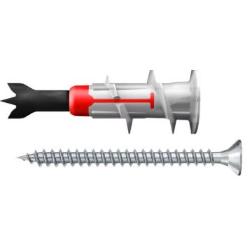 FISCHER BUCHA NYLON DUOBLADE+PARAFUSO - 0372.114