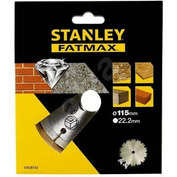 STANLEY DISCO DIAMANTE SEGMENTADO 115MM STA38202-XJ - 0990.455